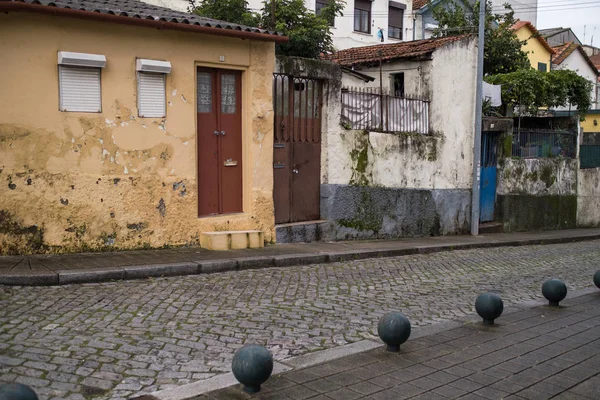 Porto Portugalia Lis 2019 Widok Fasady Budynków Jednej Uliczek Centrum — Zdjęcie stockowe