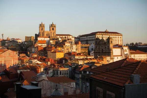 Porto Portugal Dec 2019 Vista Uma Das Pequenas Ruas Centro — Fotografia de Stock