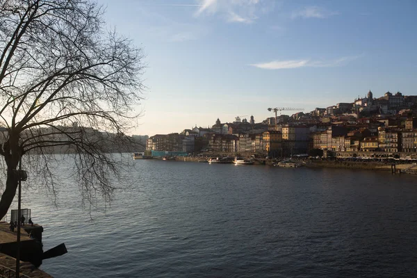 포르투 포르투갈 2017 See Douro River 포르투는 북부의 수도로 언급되며 — 스톡 사진