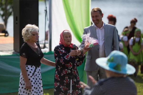 Nikolskiy Reg Leningrad Rusko Červen 2018 Během Festivalové Akce Věnované — Stock fotografie