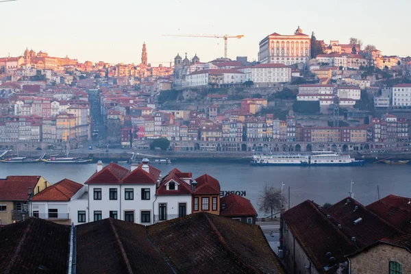 Porto Portugal Nov 2019 Vue Sur Rivière Douro Pont Dom — Photo