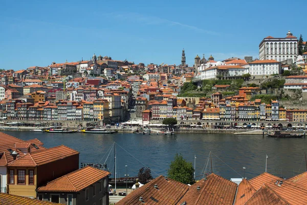 Porto Portugal Mai 2019 Vue Sur Rivière Douro Centre Ville — Photo