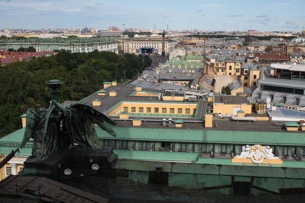 Petersburg Russia Set 2017 Vista Dall Alto Dalla Cattedrale Sant — Foto Stock