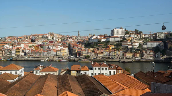 Porto Portugal Sep 2019 Vue Sur Rivière Douro Pont Dom — Photo