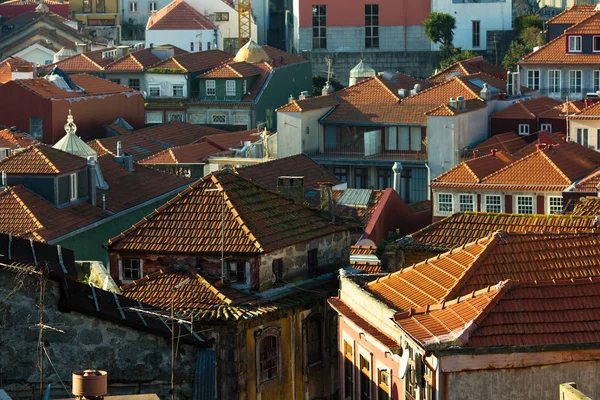 Wohngebäude Zentrum Der Altstadt Von Porto Portugal — Stockfoto