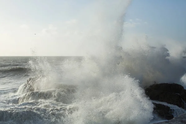 Surf Vlny Nábřeží Oceánu — Stock fotografie