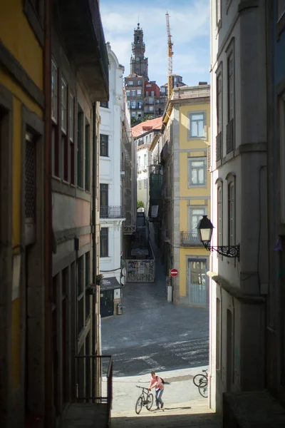 Porto Portugal Maio 2020 Ruas Vazias Porto Após Dois Meses — Fotografia de Stock