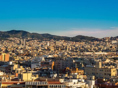 cityscape Barcelona, İspanya
