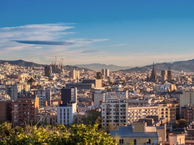 cityscape Barcelona, İspanya
