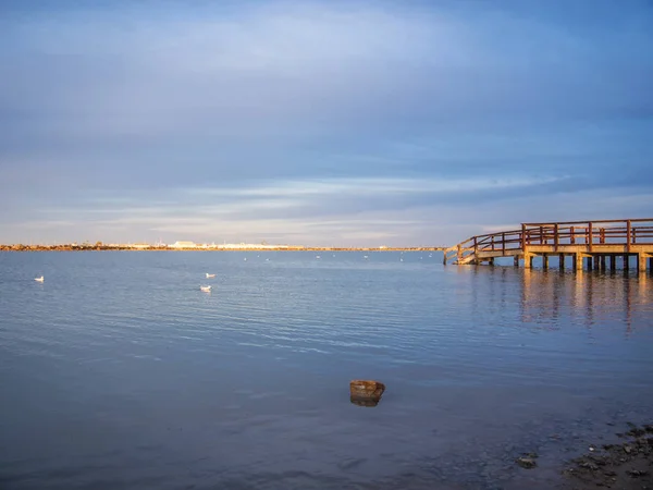 Salines del Mar Menor in San Pedro — стокове фото