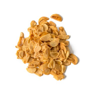 Kızarmış sarımsak yığın