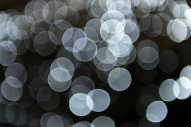 Işıklar defocused bokeh arka plan