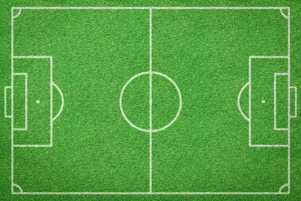 Soccer field, football field — Stock Photo, Image