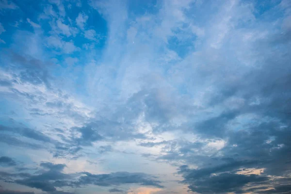 Sunset twilight sky — Stock Photo, Image