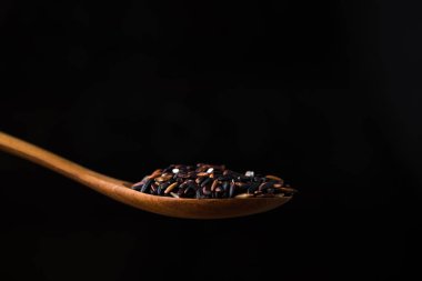 tahta kaşık pirinç berry