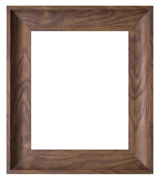 Brown wooden frame — Stock Photo, Image