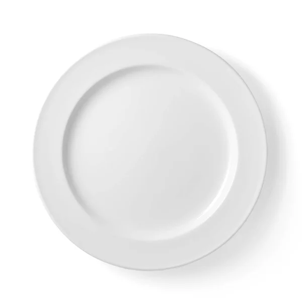 Empty white plate — Stock Photo, Image