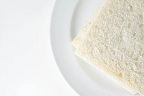 Άσπρο ψωμί σάντουιτς — Φωτογραφία Αρχείου