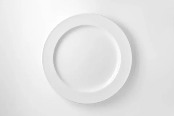 Empty white plate — Stock Photo, Image