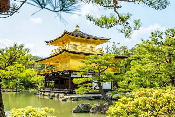 Arhitectură la Templul Kinkakuji — Fotografie, imagine de stoc