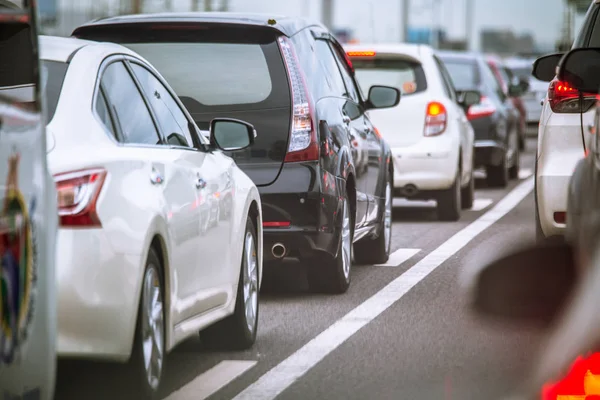 Urban traffic jam — Stock Photo, Image