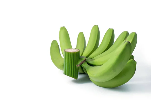 Racimo de plátanos verdes — Foto de Stock