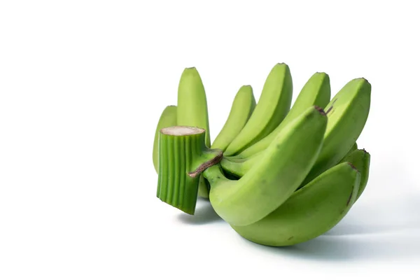Ett gäng gröna bananer — Stockfoto