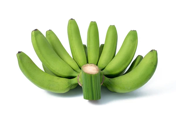 Hromada zelených banánů — Stock fotografie