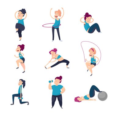 kızı spor salonunda