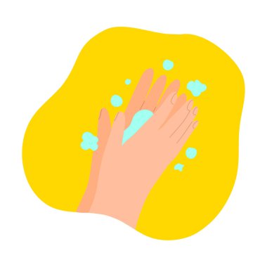 Bakteri ve enfeksiyondan korunmak için her gün sabun ve suyla yıkanan eller