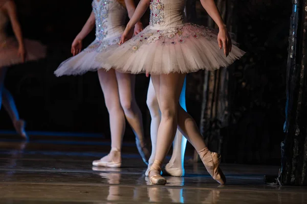 Ballet Cascanueces Primer Plano Bailarinas Bailando — Foto de Stock