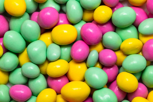 Closeup Colorful Candies Background Stock Image