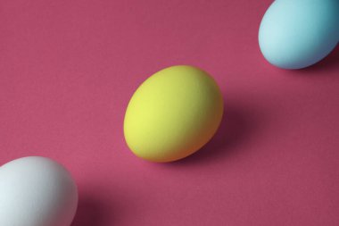 Yumuşak trend rengi Paskalya arkaplanı