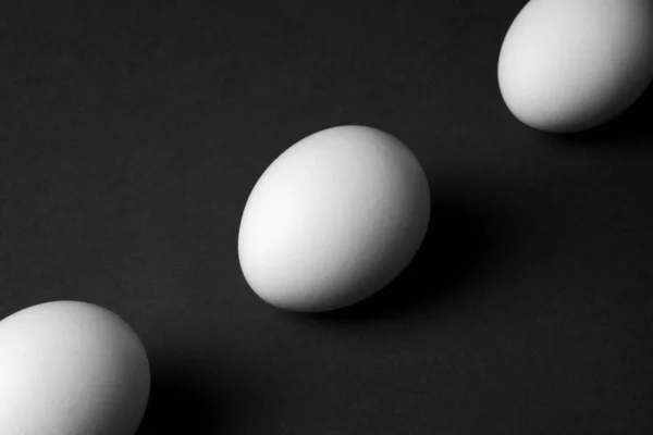 Concepto Huevos Significa Depresión Tráfico Pesado — Foto de Stock