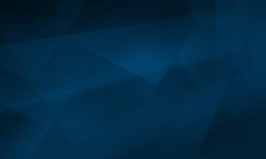 Soyut poligonal koyu mavi arka plan, tasarım şablonu, dokulu zemin.