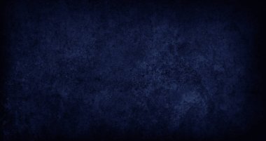Boş koyu mavi ve siyah arka plan