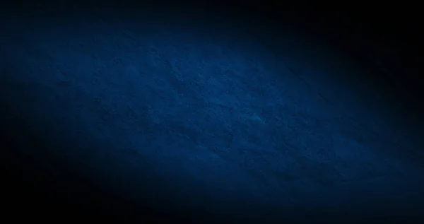 Tomma blå sten struktur abstrakt bakgrund med mörka hörn — Stockfoto