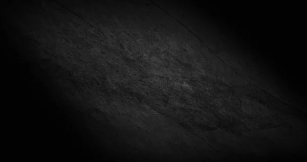 Κενό μαύρο πέτρα υφή αφηρημένη φόντο με σκοτεινές γωνίες — Φωτογραφία Αρχείου