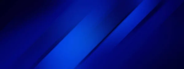Brett banderoll - mörkblå bakgrund — Stockfoto