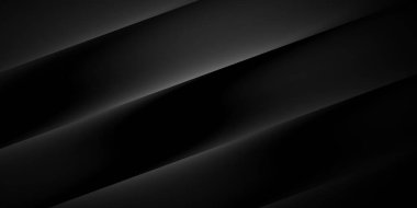 Pürüzsüz yüzeyi olan koyu metal arkaplan, 3 boyutlu illüstrasyon