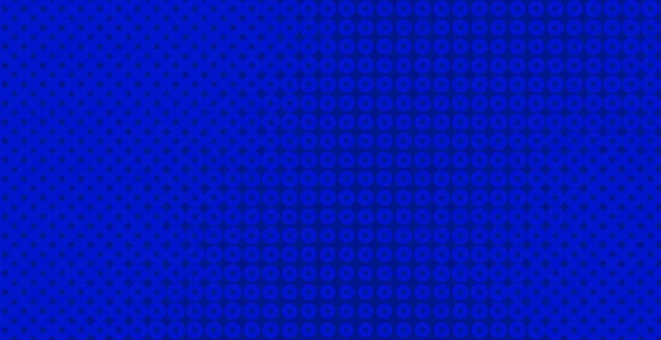 Einfaches Abstraktes Blaues Muster Hintergrund Mit Vielen Runden Elementen — Stockfoto