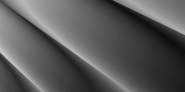 Pürüzsüz yüzeyi olan koyu metal arkaplan, 3 boyutlu illüstrasyon