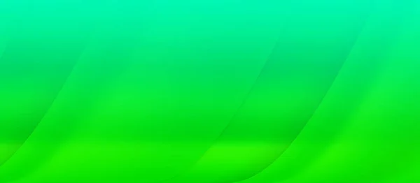 Abstract Green Background Wide Banner Empty Backdrop Space Elements — Stock Photo, Image