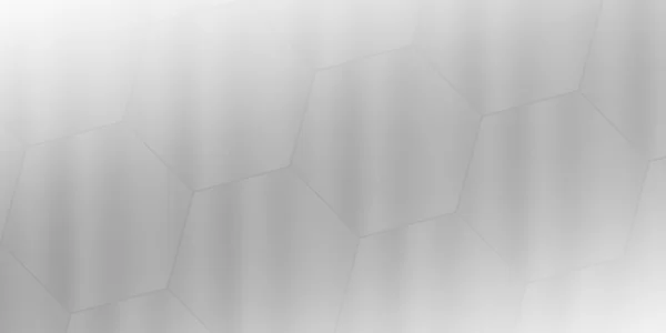 Abstract hexagon geometric background - neutral gray illustration