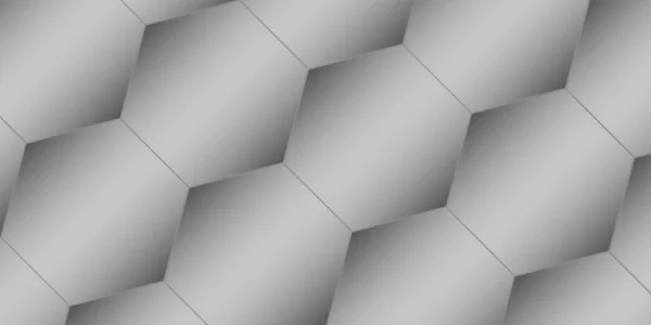 Abstract Hexagon Geometric Background Neutral Gray Illustration — Stock Photo, Image