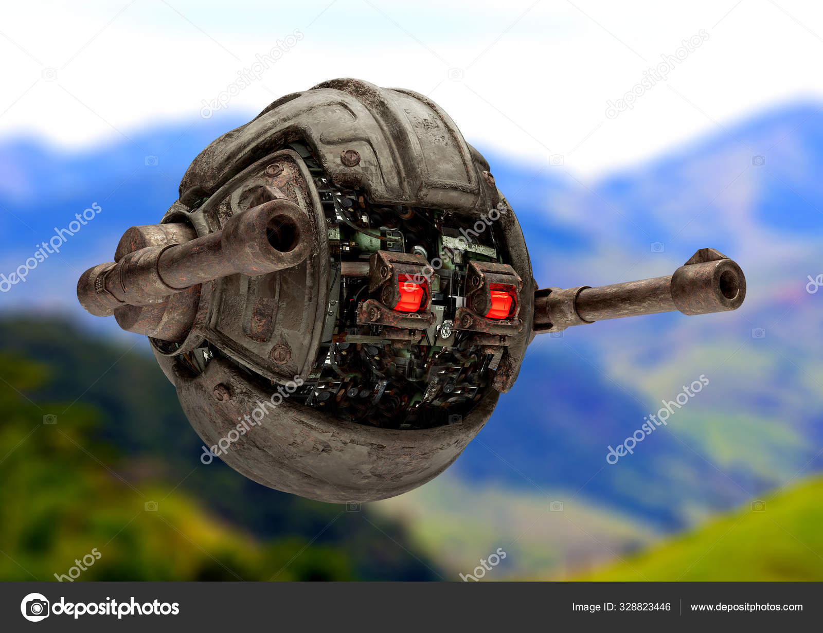 Futuriste drone 2024