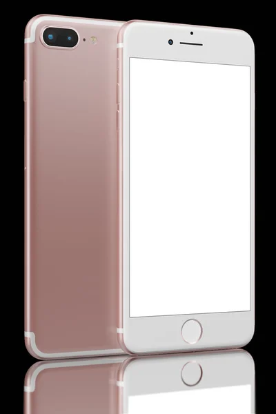 Roségold Smartphone plus — Stockfoto