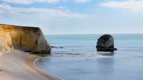 Ilha de Wight no verão Inglaterra Reino Unido — Vídeo de Stock