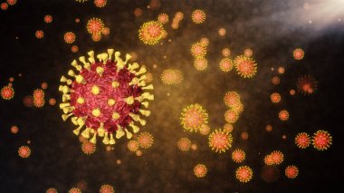 Coronavirus COVID-2019 yeni Coronavirus kavramı Asya gribi salgını ve koronavirüs gribi salgınından sorumludur.