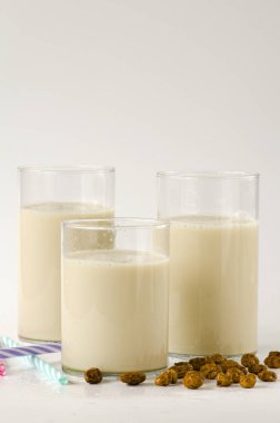 Kaplan fındık süt. horchata de chufa.
